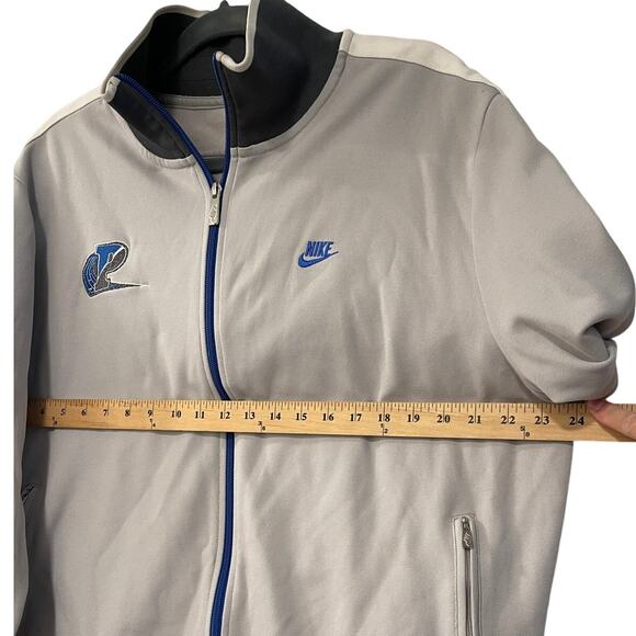 Nike Vintage Men's L RUN PENN State Track Jacket Team Issued 2011 Varsity Gray - Picture 7 of 9
